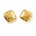 Simple Style Square-Shaped Earrings Gold / Silver