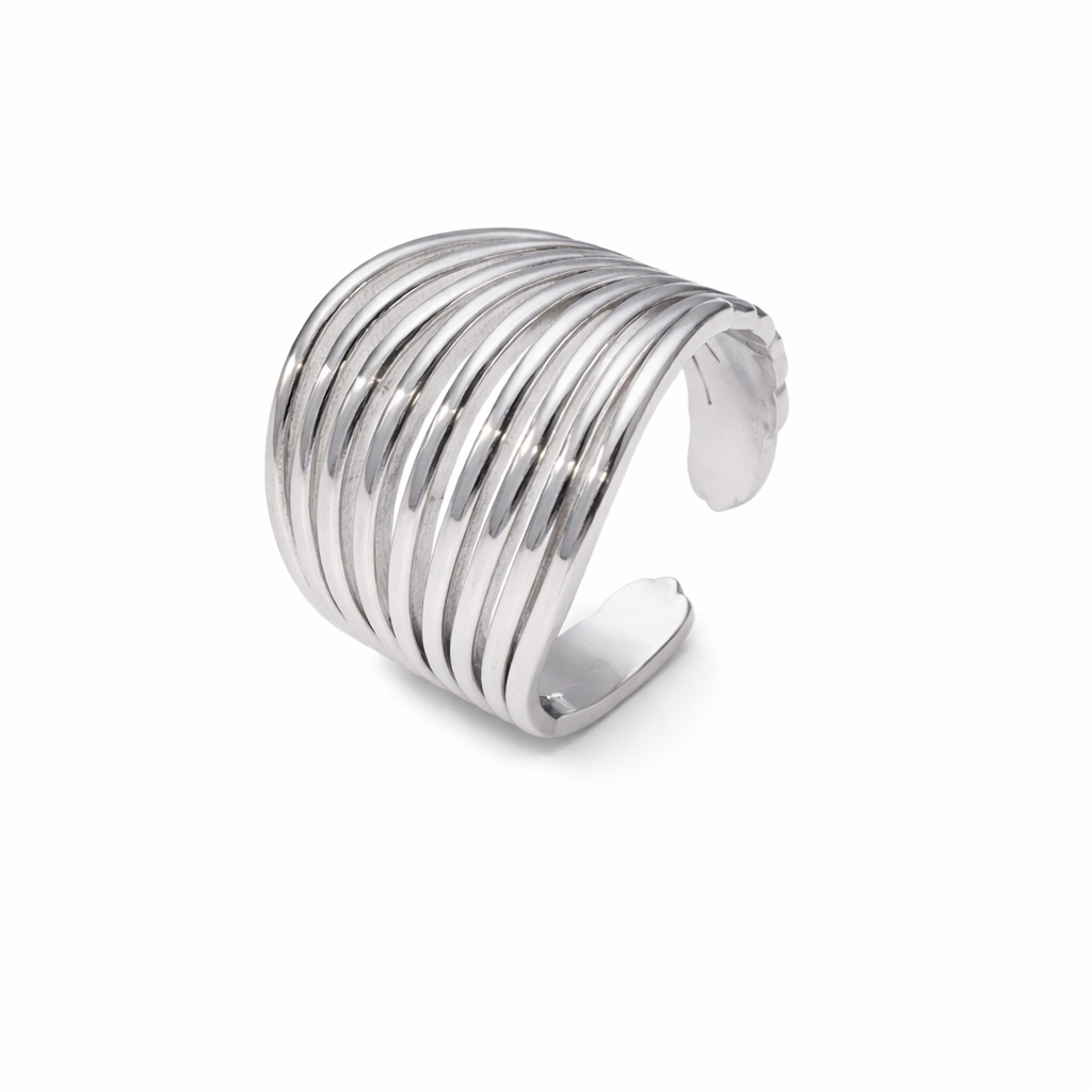 Simple Modern Style Ring Gold / Silver